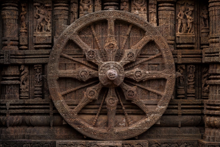 Konark Sun Temple wheel